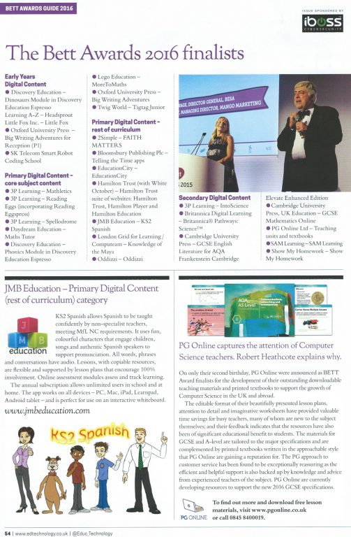 BETT magazine