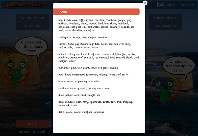 Writing toolkit - support writing at key stage 2