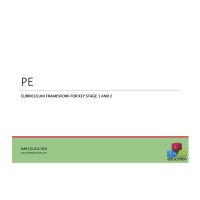 Curriculum framework - physical education PE progression of skills