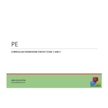 Curriculum framework - physical education PE progression of skills