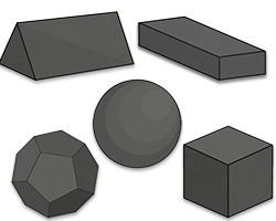 3D shapes
