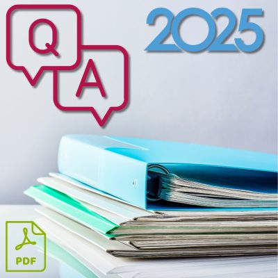 Question packs 2025 - School Business Manager