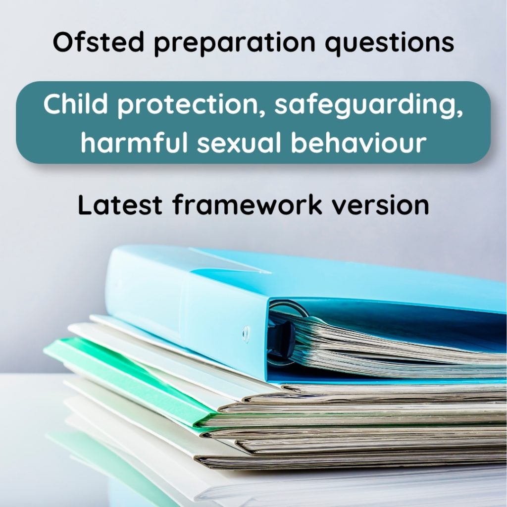 Child protection, safeguarding, harmful sexual behaviour